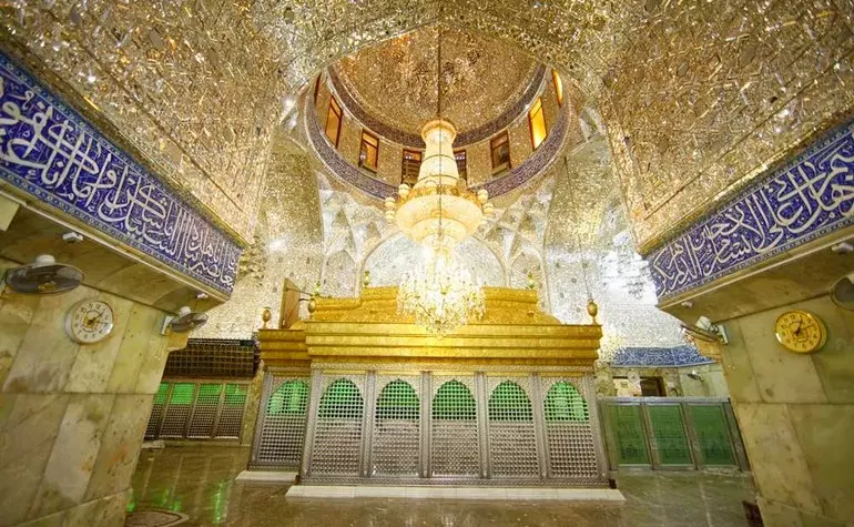 shrine of imam inside